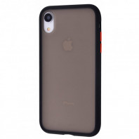 Чохол Shadow Matte на iPhone Xr Black/Red Чохол Shadow Matte на iPhone Xr Black/Red